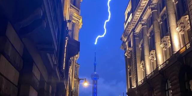 九州游戏官方网站（中国）网页版防雷解析上海东方明珠“接闪”